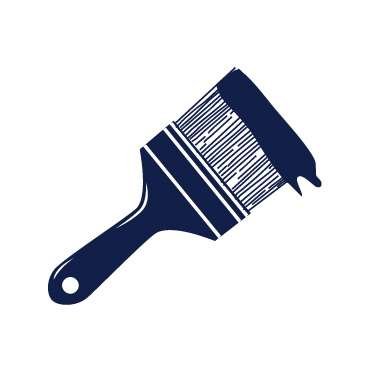 landas painting brush logo. snohomish county house painters. quality house painting in the puget sound